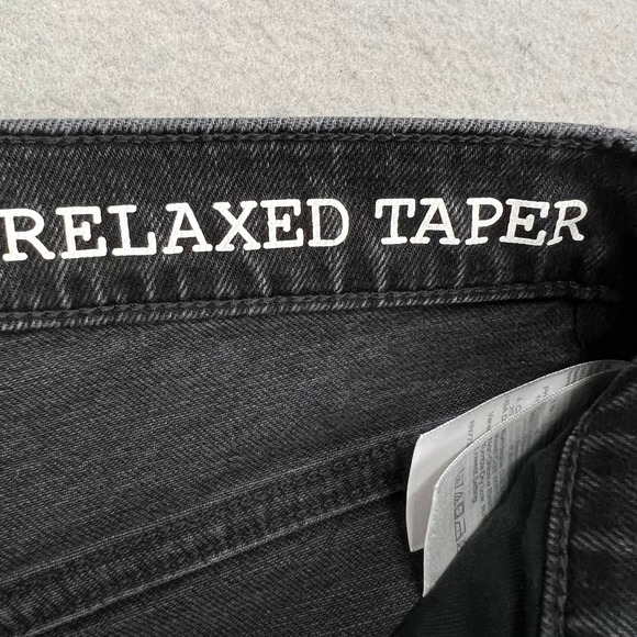 Madewell Mens Relaxed Taper Jeans Charcoal Wash Size 31x32 - EUC - Picture 5 of 11